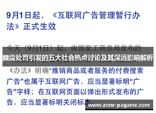 魏震处罚引发的五大社会热点讨论及其深远影响解析